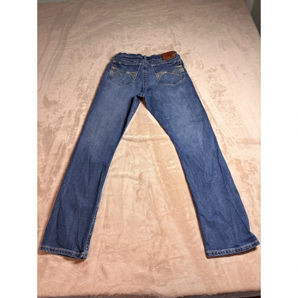 Wrangler 20X Style 42 Vintage Boot Jeans Light Wash Men's 32x34 Western Denim